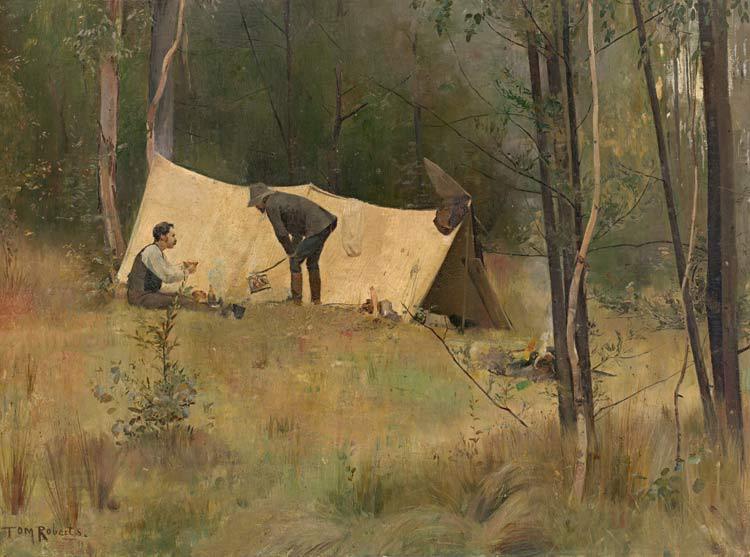 Tom roberts The Artist Camp China oil painting art